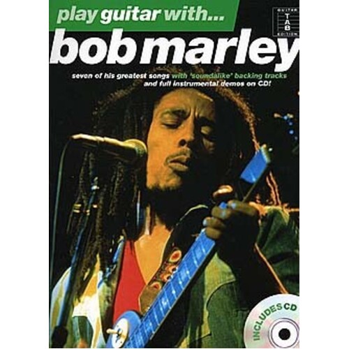 Play Guitar With Bob Marley TAB Softcover Book/CD