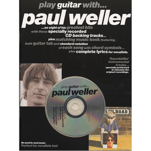 Play Guitar With Paul Weller TAB Softcover Book/CD