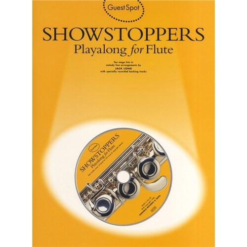 Guest Spot Showstoppers Flute Softcover Book/CD