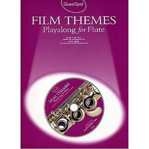 Guest Spot Film Themes Flute Softcover Book/CD