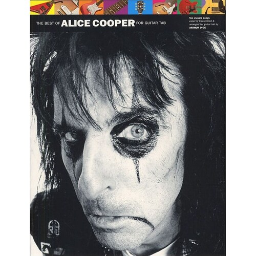 Best Of Alice Cooper Guitar TAB (Softcover Book)