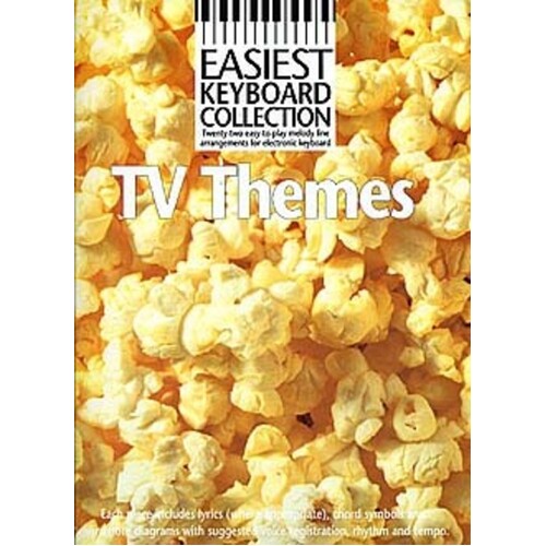 Easiest Keyboard Coll TV Themes (Softcover Book)