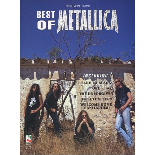 Best Of Metallica PVG (Softcover Book)