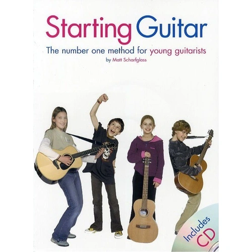 Starting Guitar for Young Guitarists BK/CD