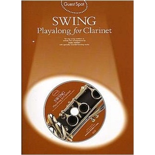 Guest Spot Swing Playalong Clarinet Book with CD