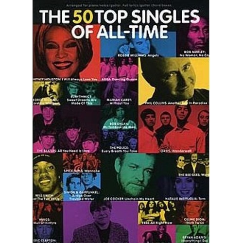 50 Top Singles Of All Time PVG (Softcover Book)