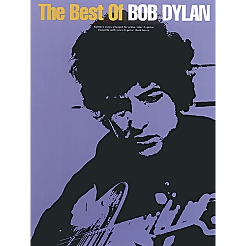 The Best Of Bob Dylan PVG Book