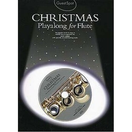 Guest Spot Christmas Flute Softcover Book/CD