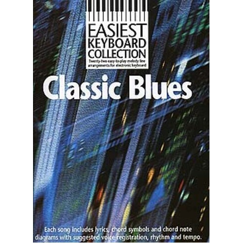 Easiest Keyboard Coll Classic Blue (Softcover Book)