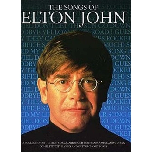 The Songs of Elton John PVG Songbook for Piano, Vocal, and Guitar