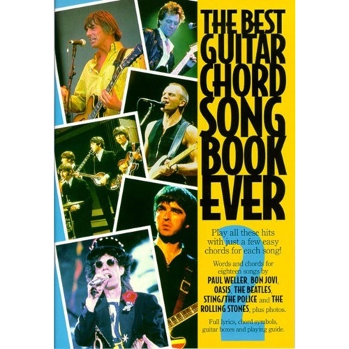 Best Guitar Chord Songbook Ever Vol 2 - Lyrics & Chords, 48 Pages, Music Sales