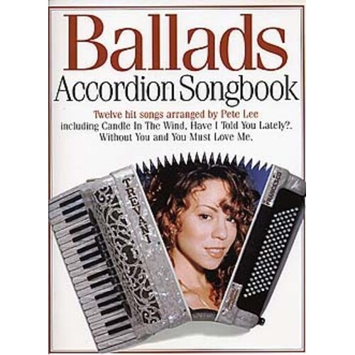 Ballads Accordion Songbook (Softcover Book)