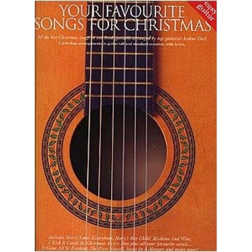 Your Favourite Songs for Christmas Easy Guitar TAB by Arthur Dick