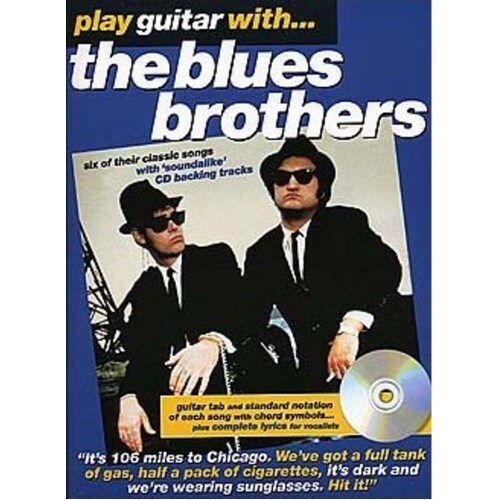 Play Guitar With Blues Brothers TAB Softcover Book/CD