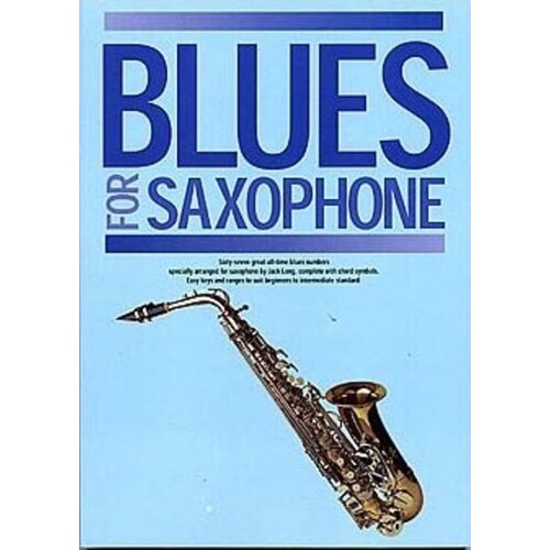 Blues For Saxophone (Softcover Book)
