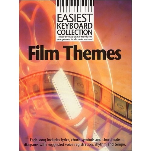 Easiest Keyboard Coll Film Themes (Softcover Book)