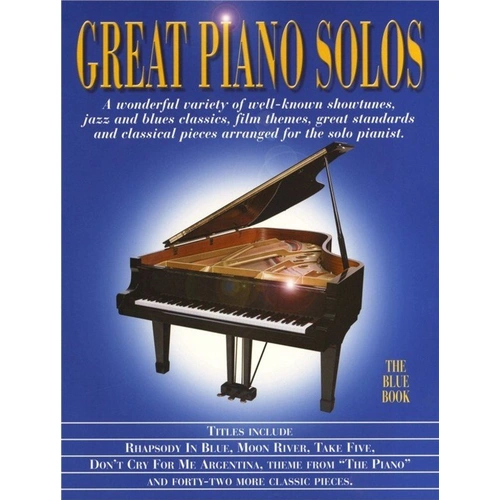 Great Piano Solos - Blue Book for Intermediate Pianists