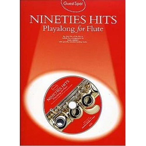 Guest Spot 90s Hits Flute Softcover Book/CD
