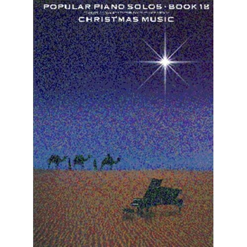 Popular Piano Solos Book 18 Christmas Music (Softcover Book)