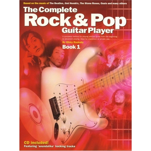 The Complete Rock & Pop Guitar Player Book 1 BK/CD