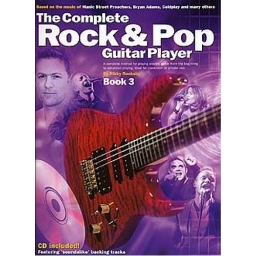 The Complete Rock & Pop Guitar Player Book 3 BK/CD
