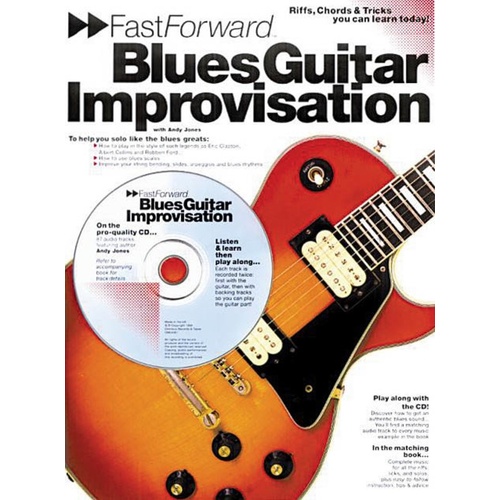 Fast Forward Blues Guitar Improvisation Softcover Book/CD