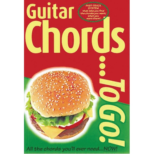Guitar Chords To Go TAB (Softcover Book)