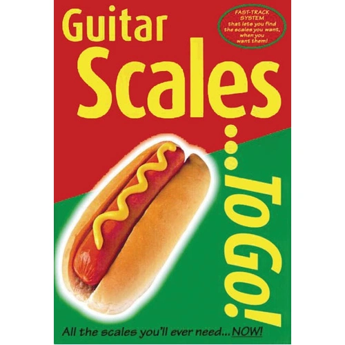 Guitar Scales To Go Tab by Wise Publications - Compact Reference for Easy Scales, Pentatonic, Major, Minor, Modes & More