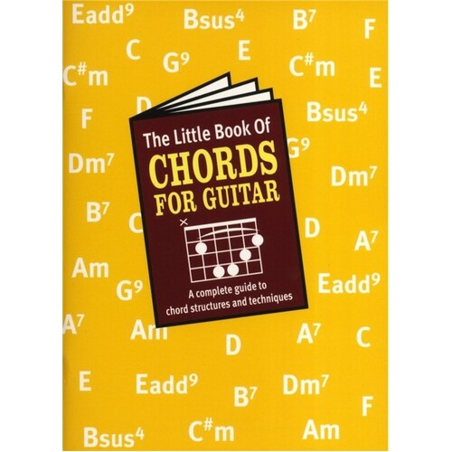 The Little Book Of Chords For Guitar (Softcover Book)