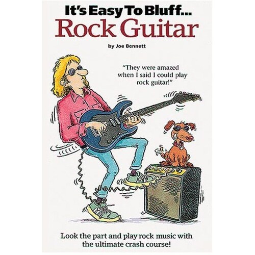 Its Easy To Bluff Rock Guitar (Softcover Book)
