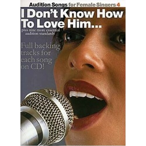 Audition Songs Female 4 Softcover Book/CD