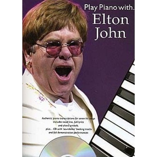 Play Piano with Elton John Book and CD