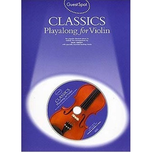 Guest Spot Classics Violin Book with CD