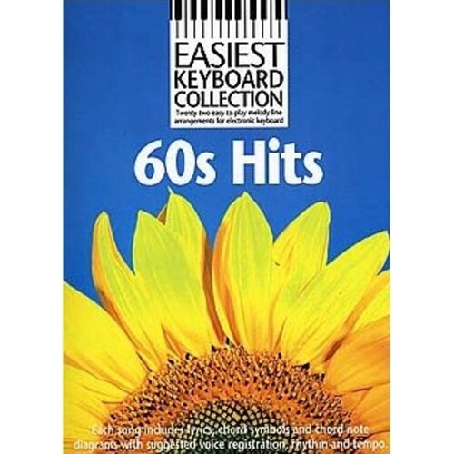 Easiest Keyboard Coll 60s Hits (Softcover Book)