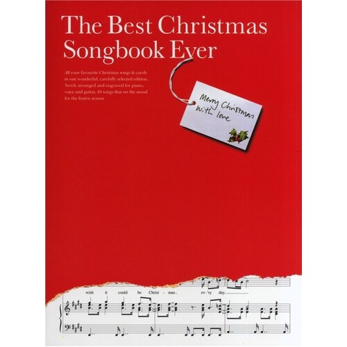 Best Christmas Songbook Ever PVG (Softcover Book)