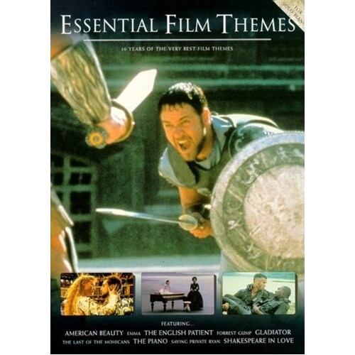 Essential Film Themes Solo Piano (Softcover Book)