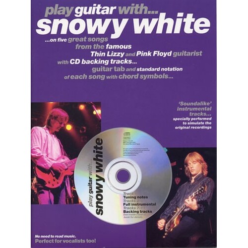 Play Guitar With Snowy White TAB Softcover Book/CD