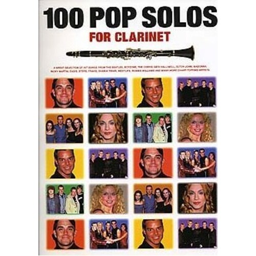 100 Pop Solos For Clarinet (Softcover Book)