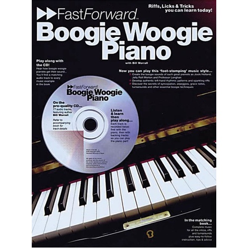 Fast Forward Boogie Woogie Piano BK/CD