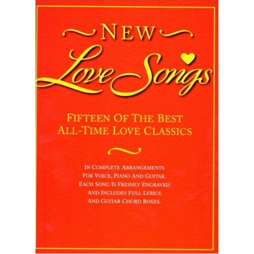 New Love Songs 15 Of The Best PVG (Softcover Book)