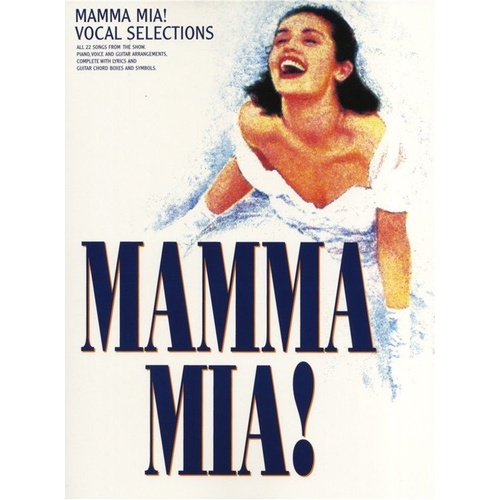 Mamma Mia Vocal Selections PVG Songbook for Piano, Voice, and Guitar - 22 Songs from the Musical Based on ABBA