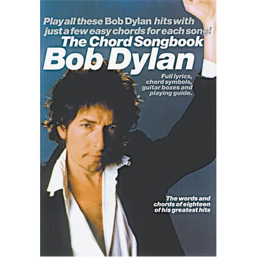 Bob Dylan - The Chord Songbook (Softcover Book)