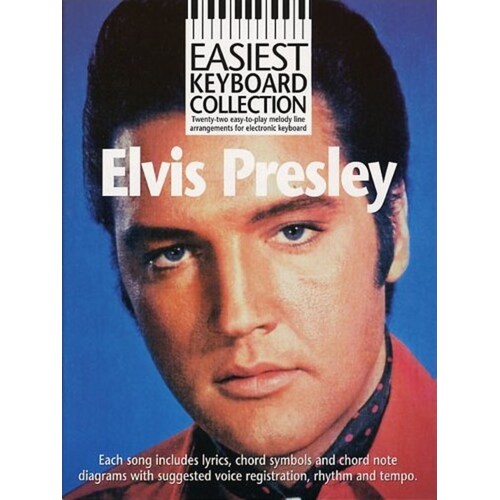 Easiest Keyboard Coll Elvis Presley (Softcover Book)