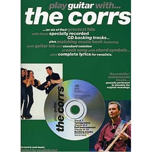 Play Guitar With The Corrs TAB Softcover Book/CD