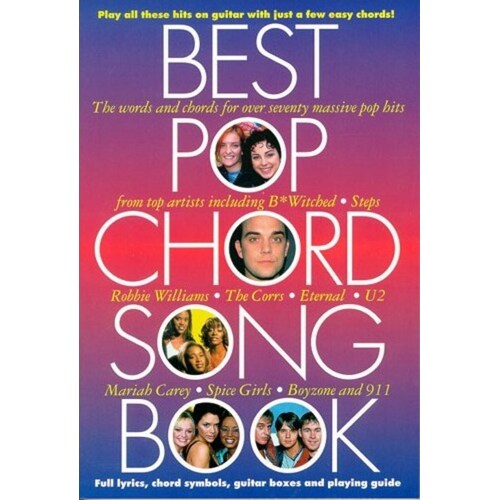 Best Pop Guitar Chord Songbook (Softcover Book)