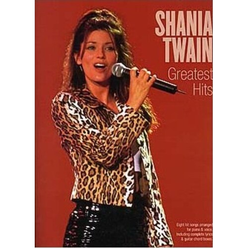 Shania Twain - Greatest Hits PVG (Softcover Book)
