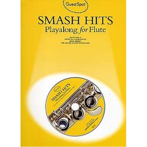 Guest Spot Smash Hits 1999 Flute Softcover Book/CD