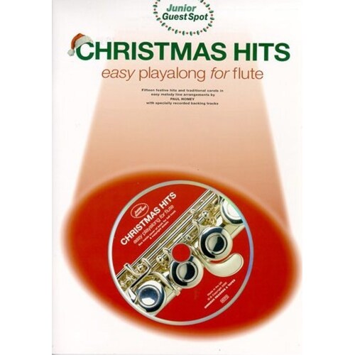 Junior Guest Spot Christmas Flute Softcover Book/CD