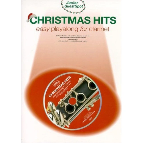 Junior Guest Spot Christmas Clarinet Book with CD