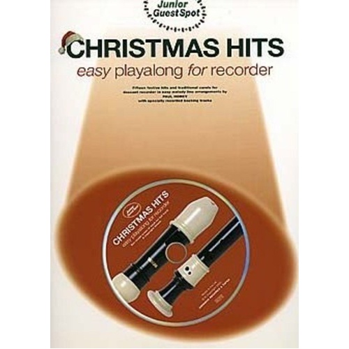 Junior Guest Spot Christmas Recorder BK/OLA